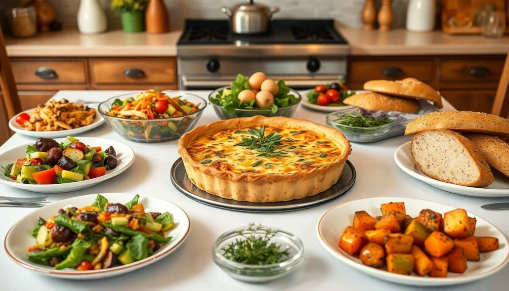 À la découverte des meilleurs accompagnements pour une quiche exquise