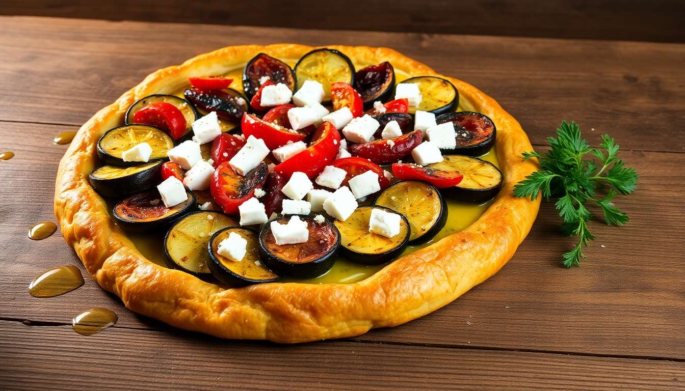 Recette : tarte aux légumes du soleil