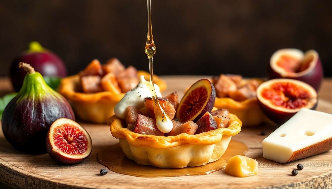 Recette de tartelettes thon fumé et figues : un délice sucré-salé