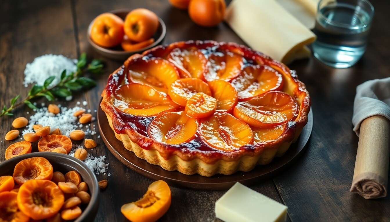 Tarte Tatin aux Abricots au Thermomix : recette Gourmande
