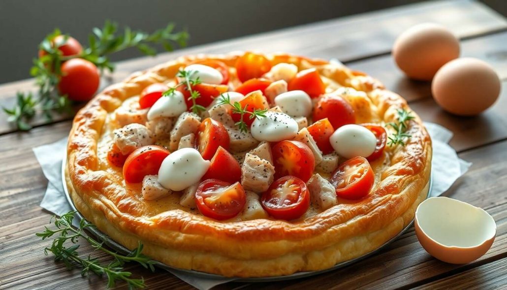 Tarte estivale au thon et tomates cerises : recette facile et savoureuse
