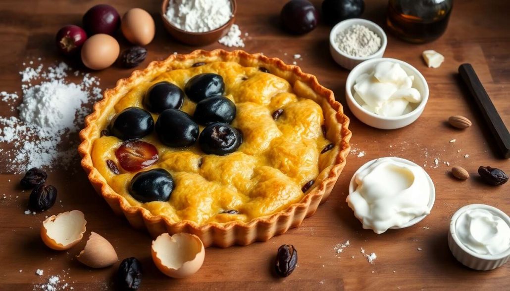 Tarte aux prunes : recette facile et savoureuse