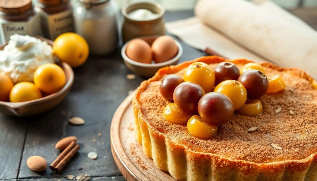 Tarte aux mirabelles : recette parfumée à la cannelle