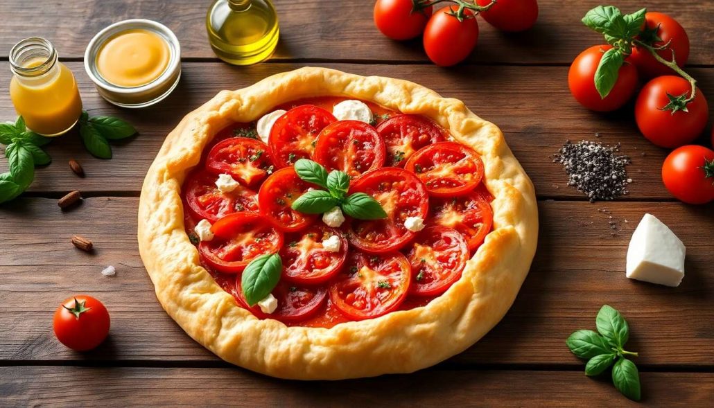 Tarte à la tomate, chèvre et basilic : une recette savoureuse à essayer