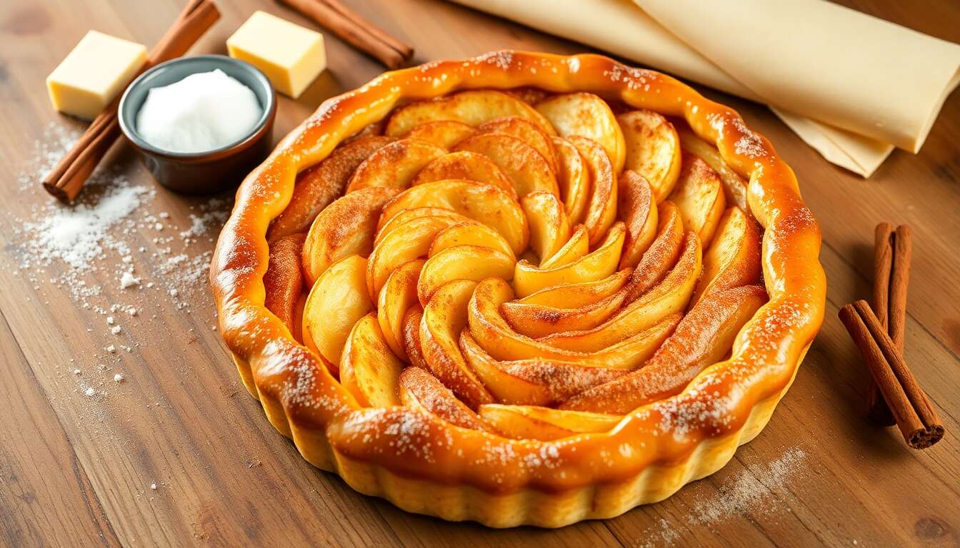Tartes Aux Pommes Cannelle