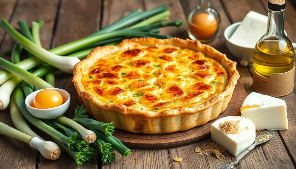 Quiche Poireaux et Chèvre : recette Savoureuse