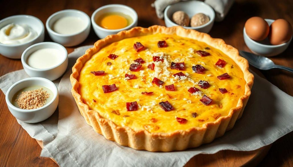 Quiche Lorraine Minute : recette Facile et Rapide