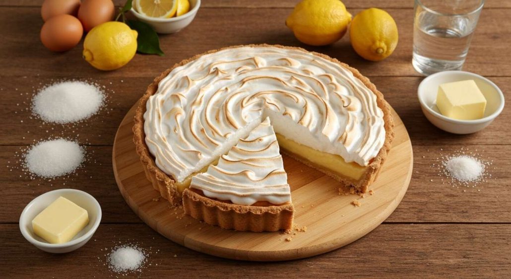 Tarte au citron meringuée : recette irrésistible et facile
