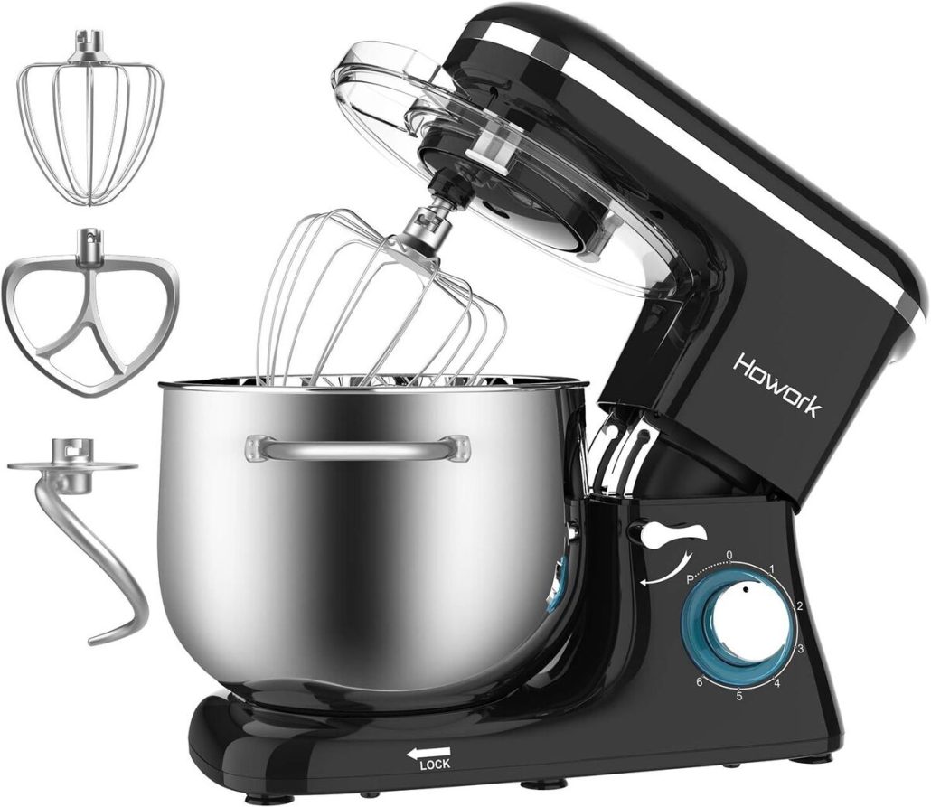 Test du robot pâtissier HOWORK 1500W : performance et accessoires intégrés