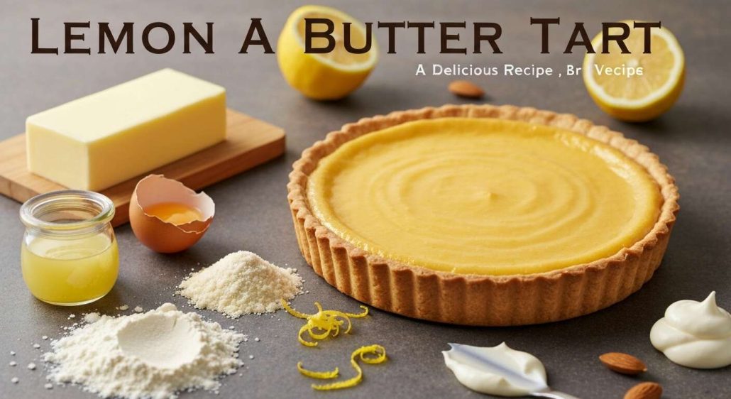 Tarte au citron et beurre : recette gourmande