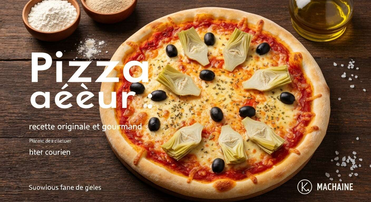 Pizza apéro cœur : recette originale et gourmande