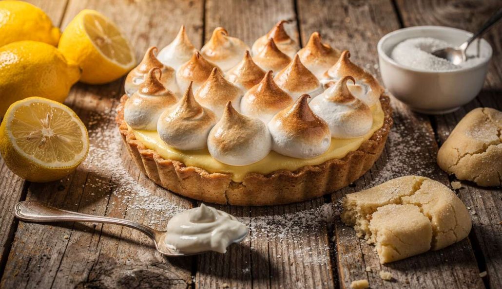 Tarte au citron meringuée à la crème fraîche : recette facile et gourmande