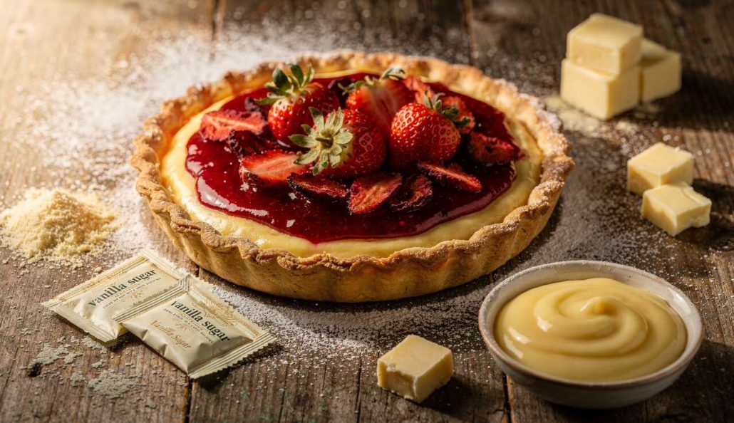 Tarte aux fraises : recette facile et gourmande