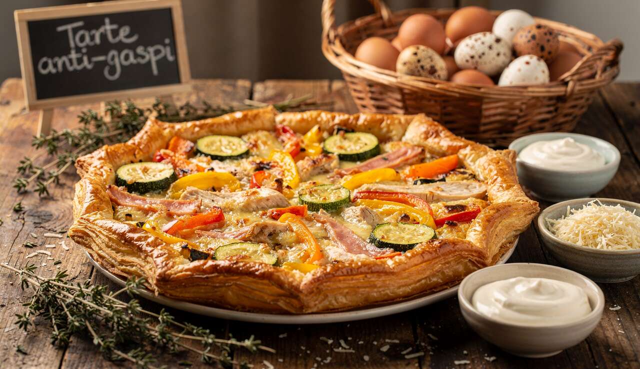 Tarte anti-gaspi : revisitez les restes de la veille