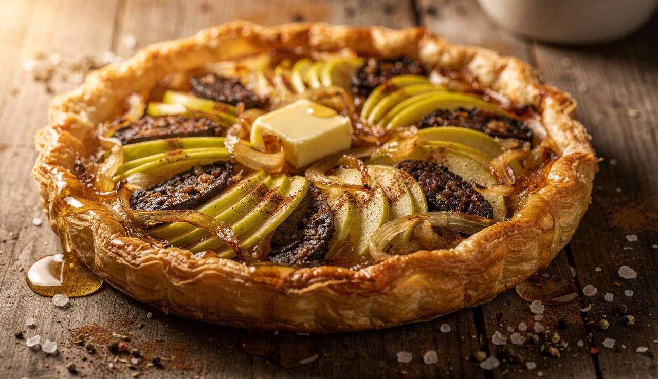 Tarte Au Boudin Noir