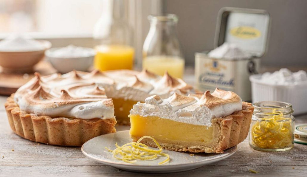 Recette facile de tarte au citron meringuée