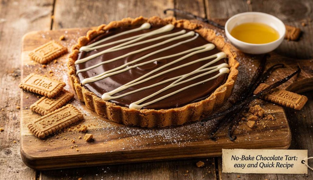 Tarte au Chocolat Sans Cuisson : recette Facile et Rapide