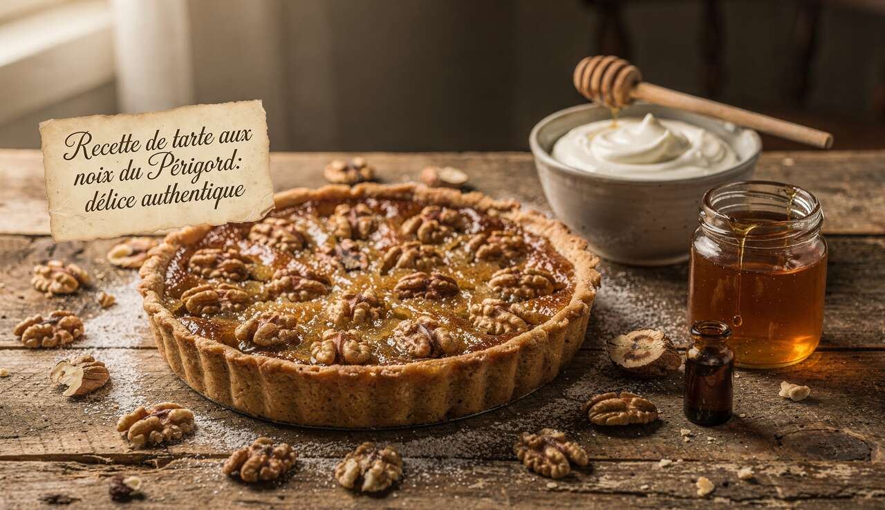 Recette de tarte aux noix du Périgord : délice authentique