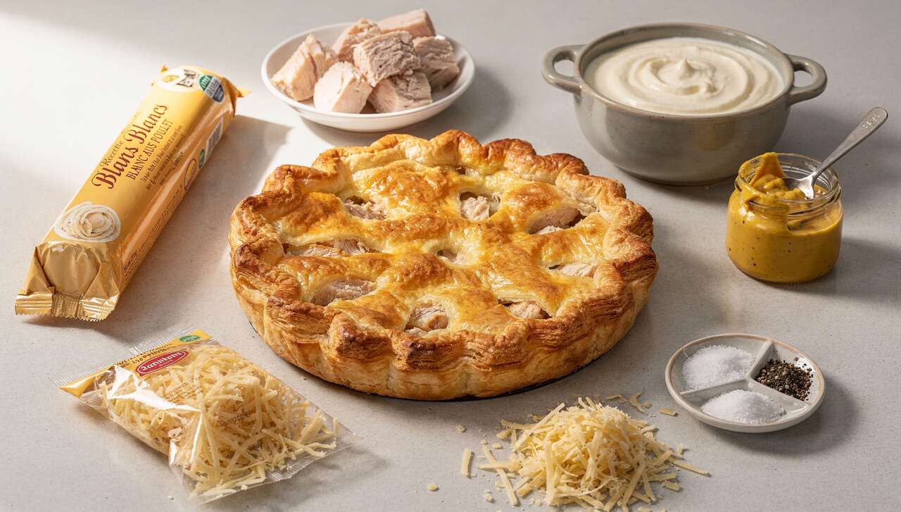 Recette Simple de Tarte aux Blancs de Poulet