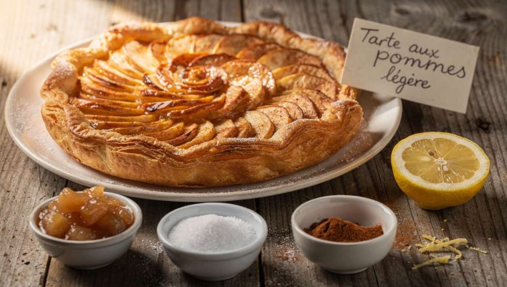 Tarte aux pommes légère : la recette facile et gourmande