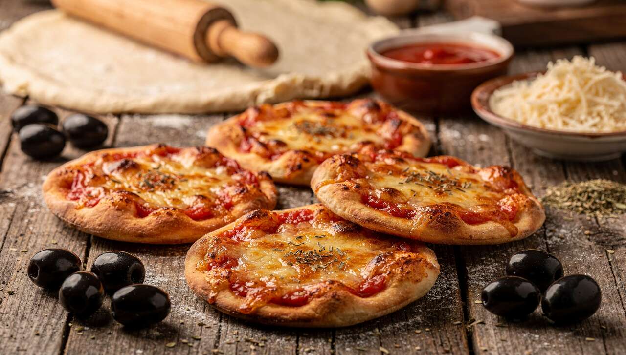 Mini-pizzas à préparer à l'avance : recette facile et rapide