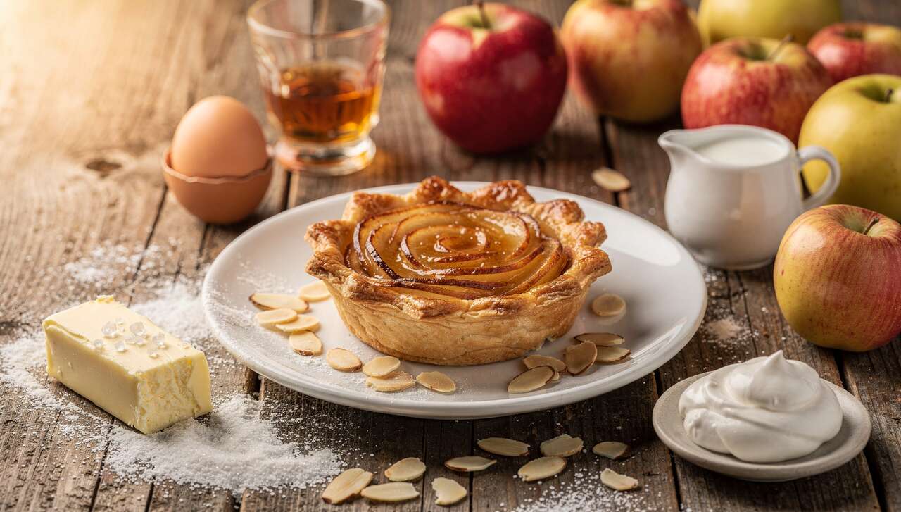 Tartelette normande aux pommes de Loïc : recette gourmande