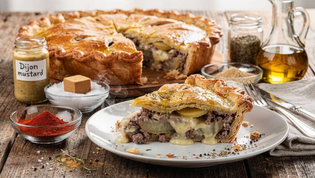 Recette de tarte aux pommes de terre et au bœuf : un délice gourmand