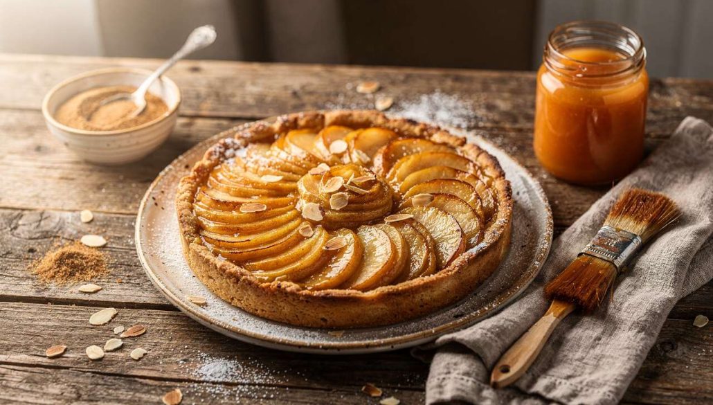 Recette tarte Pommes d'Api : délice fruité maison