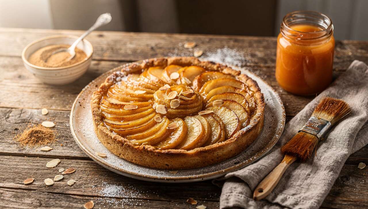 Recette tarte Pommes d'Api : délice fruité maison