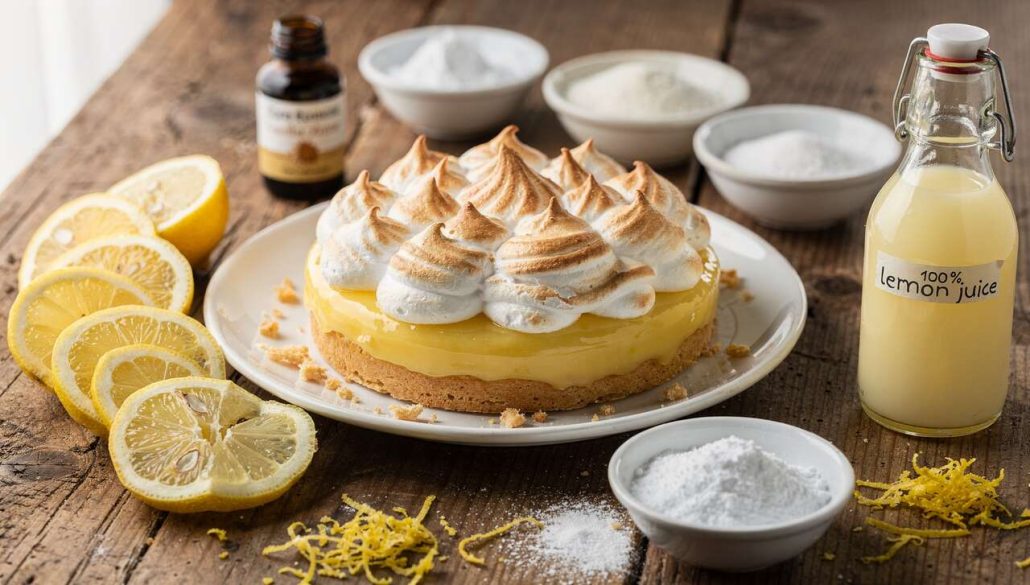 Tarte au citron meringuée express : la recette rapide idéale