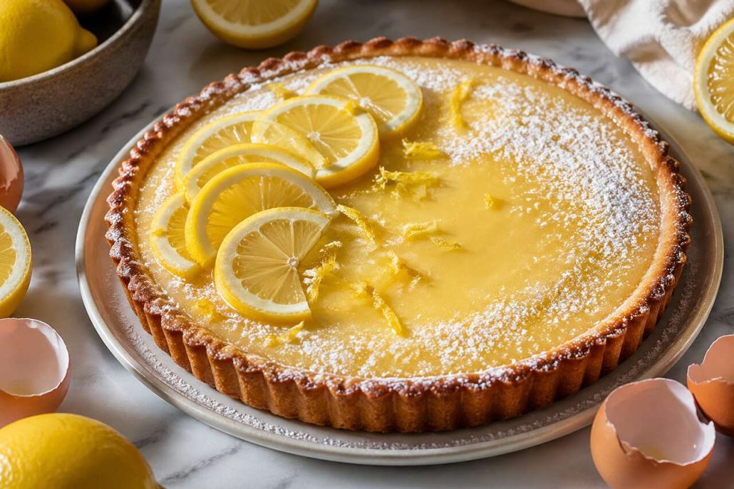 Tarte au citron inratable : recette facile et rapide