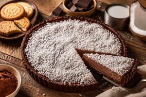 Tarte chocolat noir et coco : une délicieuse recette