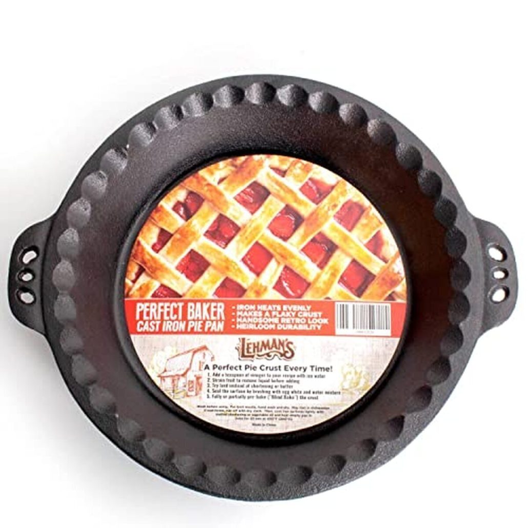 Test du moule à tarte extra profond Lehman's en fonte 26 cm