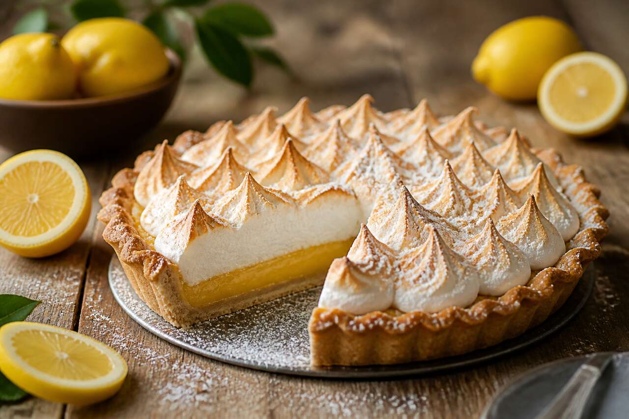 Surprenez avec une tarte citron-meringuée