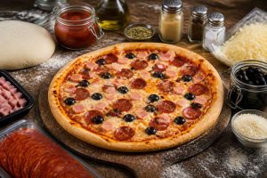 Pizza royale sans champignons : recette facile et délicieuse