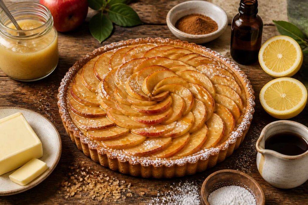 Tarte aux pommes vegan : recette gourmande et facile
