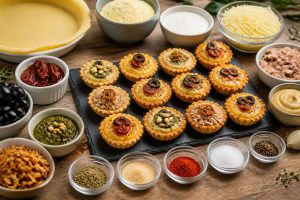 Recette de mini tartelettes apéro maison