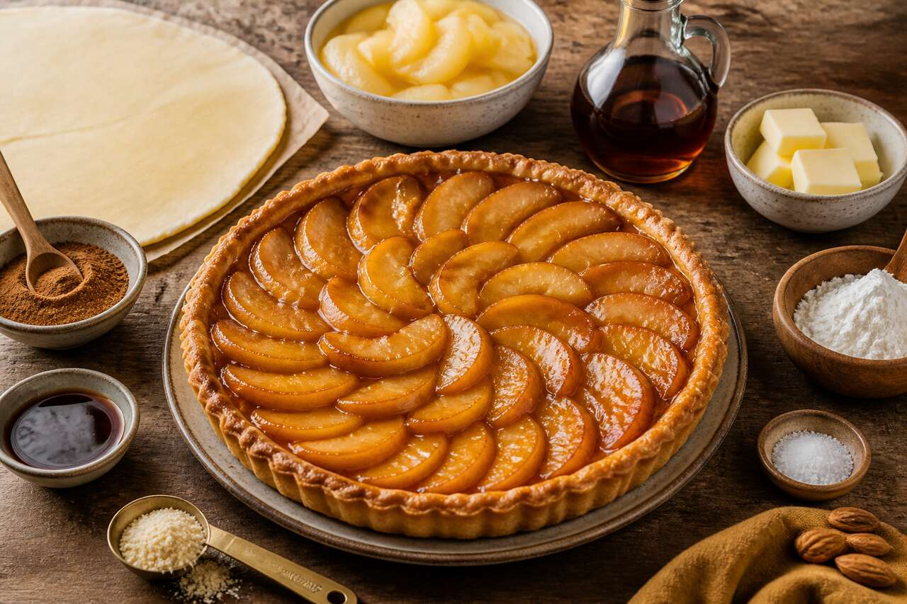 Tarte aux pommes et sirop d'érable: une recette savoureuse de Pinterest