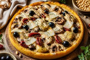 Tarte à la polenta : recette gourmande et sans gluten