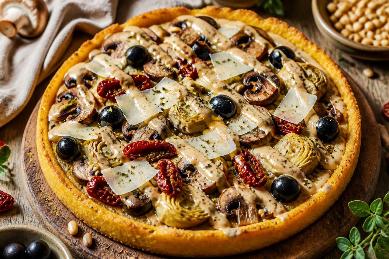 Tarte à la polenta : recette gourmande et sans gluten