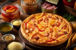 Tarte aux poivrons et jambon : recette savoureuse et facile