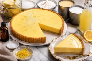 Recette facile de tarte au citron à la crème