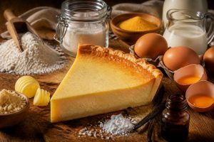 Tarte sablée au flan vanille : recette gourmande