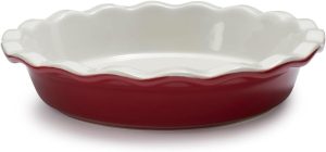 Avis plat à tarte rouge 24, 1 cm Sur La Table