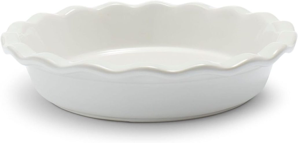 Test du plat à tarte blanc 24, 1 cm de Sur La Table