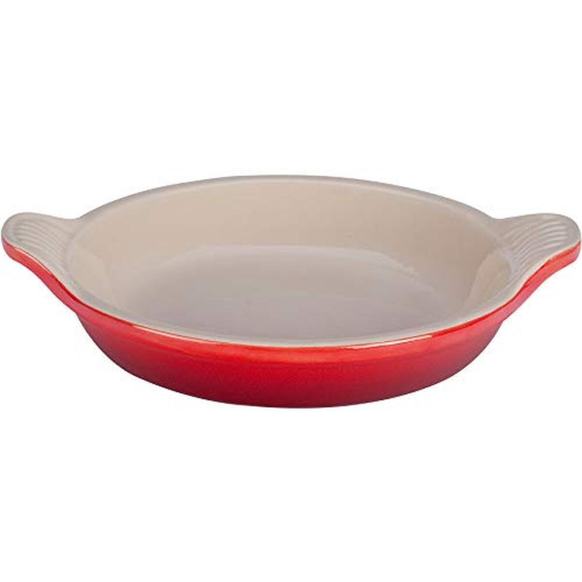 Test : plat à crème brûlée Le Creuset céramique cerise 13 cm
