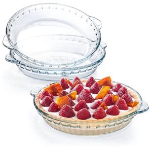 Test : plats à tarte en verre Kingrol avec poignées