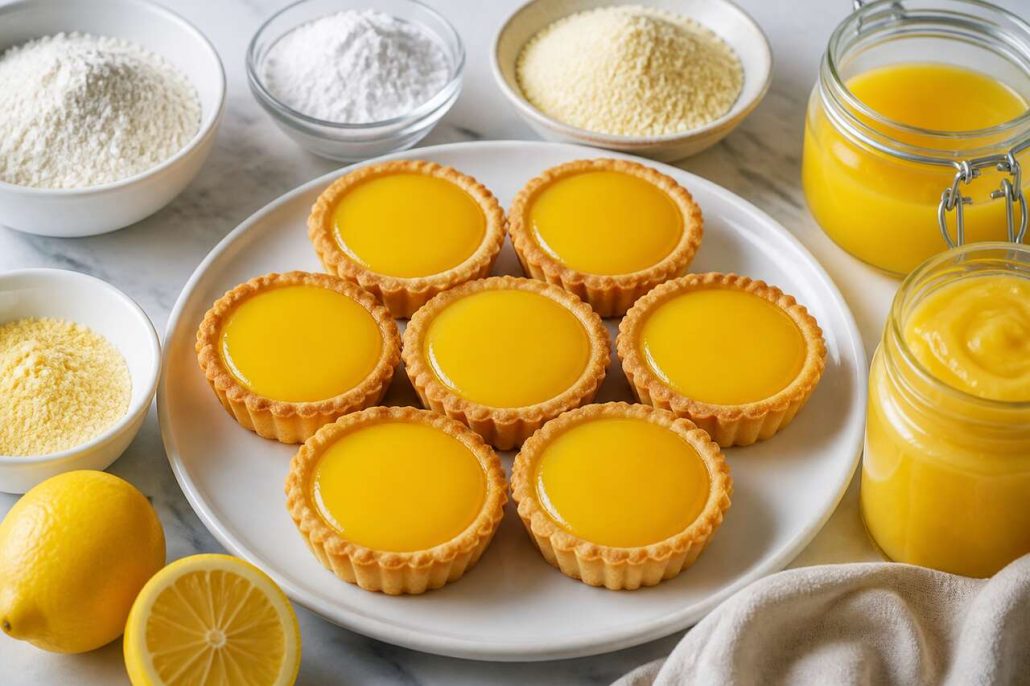 Tartelettes faciles au lemon curd : recette délicieuse