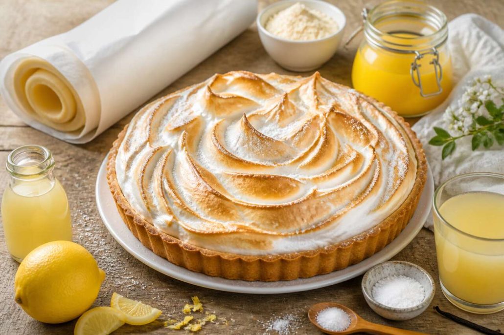 Tarte au citron meringuée : recette irrésistible