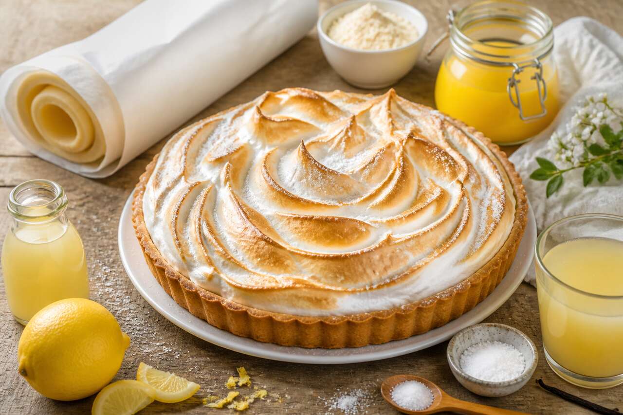 Tarte au citron meringuée : recette irrésistible